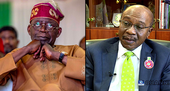 Emefiele suspended by President Tinubu