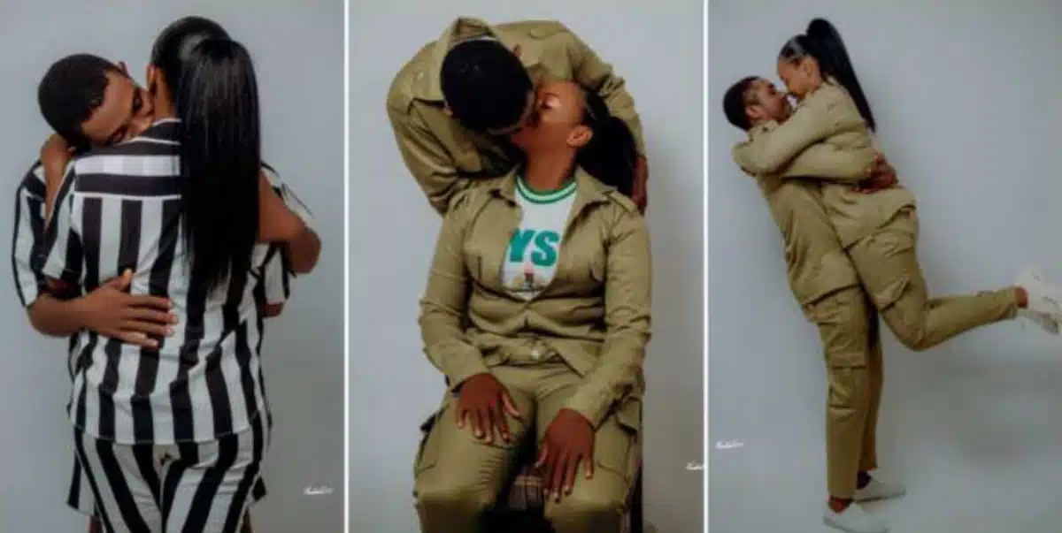 NYSC Corps Members’ Pre-Wedding Photoshoot Takes the Internet by Storm