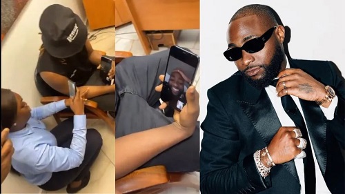 Davido Receives Heartwarming Prayer from Hotel Staff After Generously Gifting Her ,000 (Video)