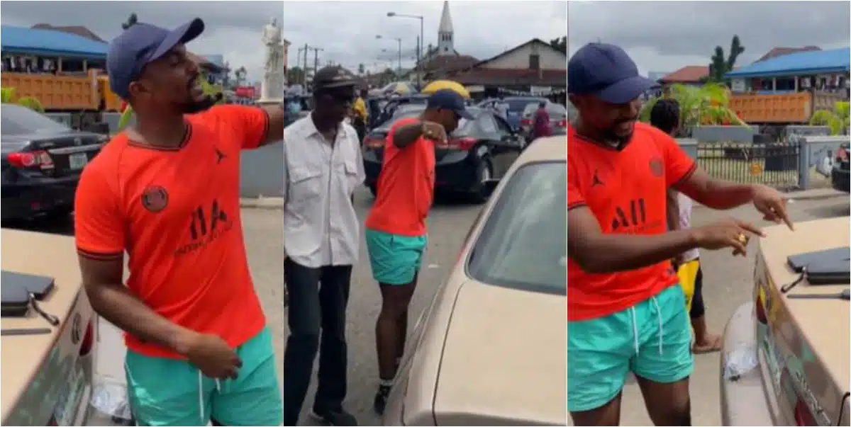 Nigerian man places Airpods, tablet, smartwatch on car to test thieves (Video)