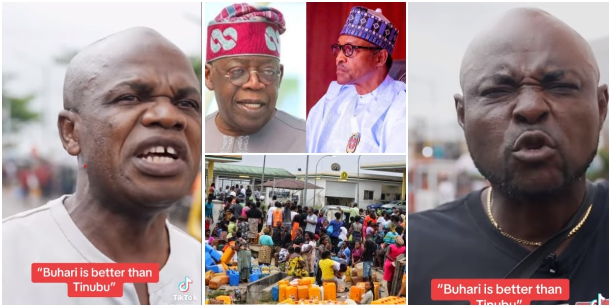 “Buhari is better than Tinubu” – Nigerians cry out as rising cost of living bites (Video)