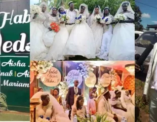 Man Ties the Knot with Seven Women on the Same Day in a Unique Union to Prevent Jealousy