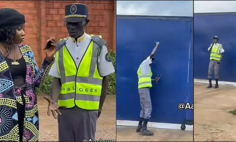 Heartwarming Video: Nigerian Security Guard Who Returned Empty-Handed After 20 Years Abroad, Overwhelmed as He Receives Over N500K