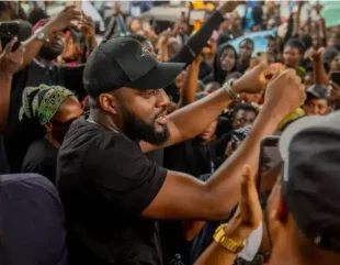 Oyo Assembly Speaker Joins Ibadan Protest, Offers Guidance to Nigerian Police on Mohbad’s Demise