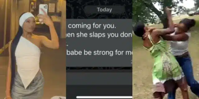 “If she slaps you, don’t fight back” – Sugar daddy pleads with side chick ahead of his wife’s visit