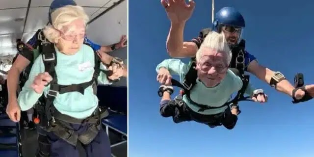 104-Year-Old Woman Passes Away Days After Skydiving to Break Guinness World Record