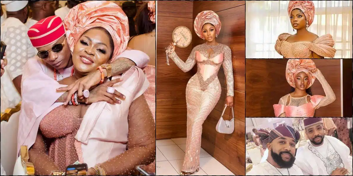 Eniola Badmus, Banky W, and other Celebrities step out in style for Wizkid’s mother’s burial (Videos)