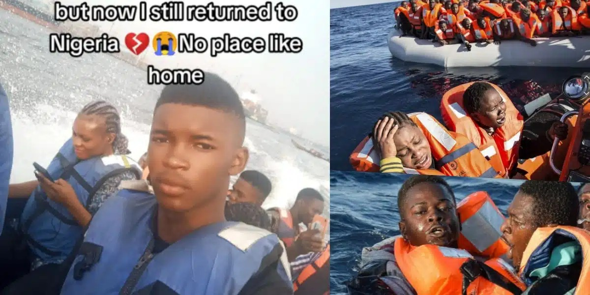 Nigerian man who migrated to Canada by sea shares bitter experience and photos