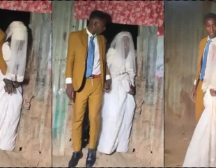 “This marriage already has issues” – Netizens react as groom scolds bride on wedding day