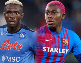 Victor Osimhen and Asisat Oshoala Secure Spots in the Final Three-Man Shortlist for the 2023 CAF Awards