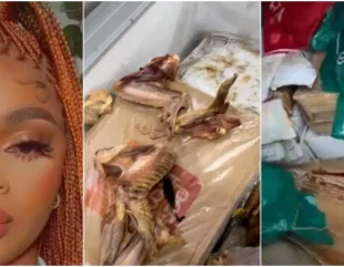 Woman Selling Frozen Food Laments Loss of Over 300k Amid Power Outage, Shares Heartbreaking Video of Spoiled Goods