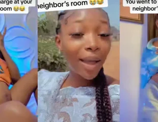 “He Charged You for 9 Months” – Lady Who Visited Neighbor’s Room to Charge Phone Displays Baby Bump