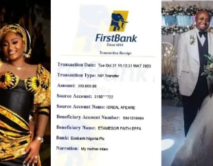 Isreal DMW Shares Receipt of ₦400k Cash Gift to Estranged Wife’s Calabar Mother, Labels Her as the “Most Wicked”