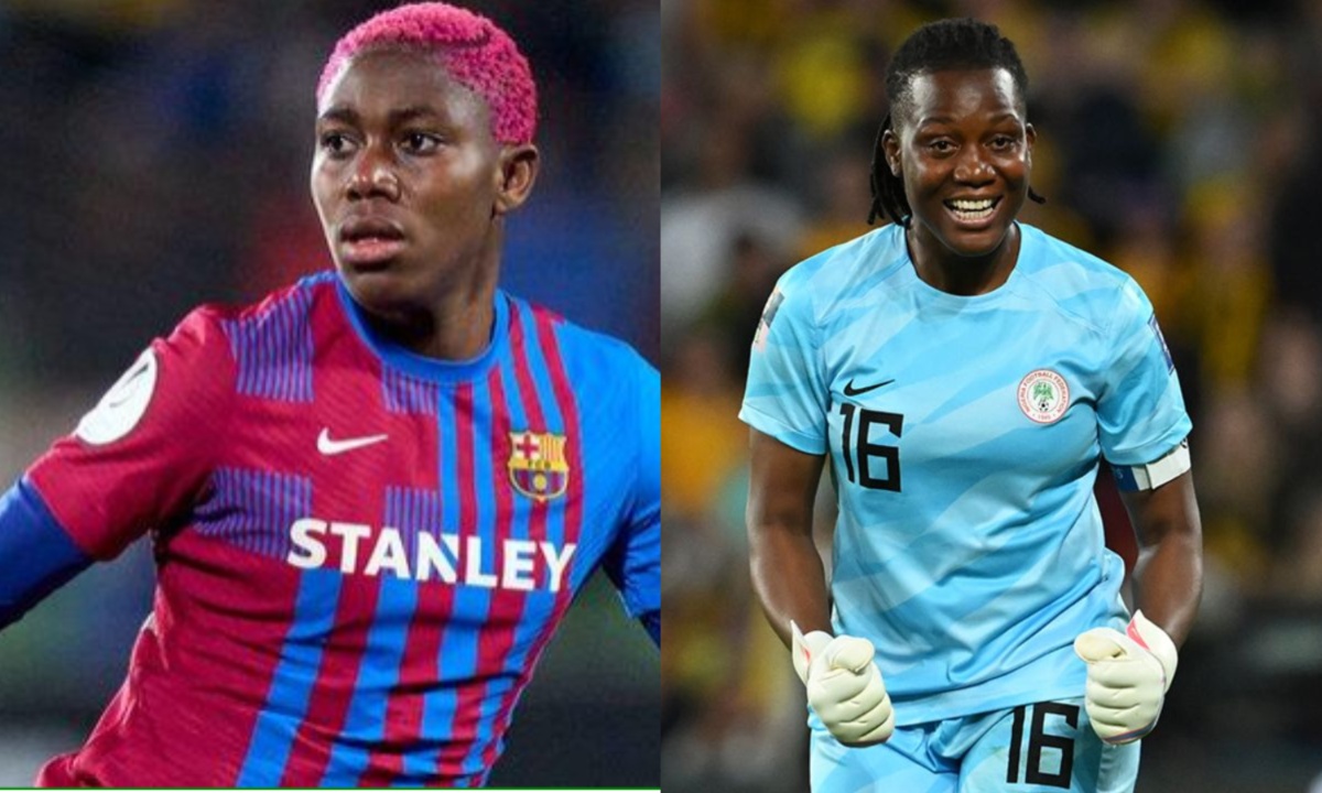 Oshoala and Nnadozie Make Final Shortlist for the 2023 CAF Women’s Player of the Year Award