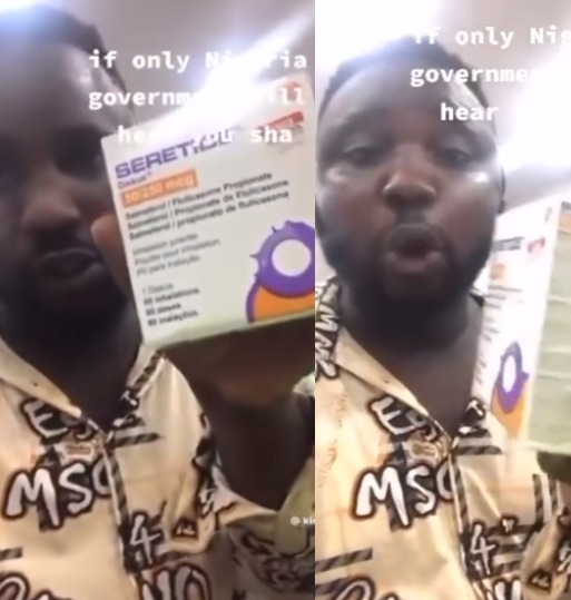 Asthmatic Patient Appeals to Federal Government for Assistance, Expresses Concern Over Soaring Drug Prices (Video)