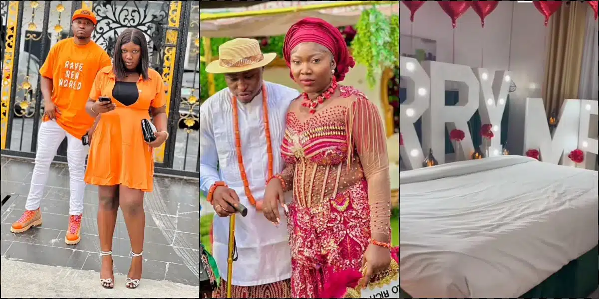 Lady Overjoyed as She Gets Married to Lover Who Dated Her for Just One Month