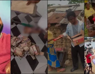 Davido’s fan breaks piggy bank, uses the money to show street love in celebration of the singer’s birthday