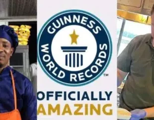 Tope Maggie, Nigerian Chef, Allegedly Breaks Irish Chef Alan Fisher’s 119-Hour and 57-Minute Guinness World Record