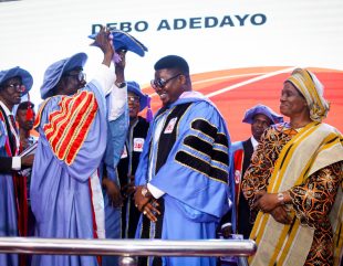 Mr Macaroni Receives Honorary Doctorate Degree From Oyo State University