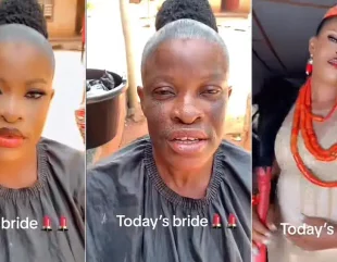 Magical Makeover: Talented Makeup Artist Transforms Bride’s Face on Her Wedding Day