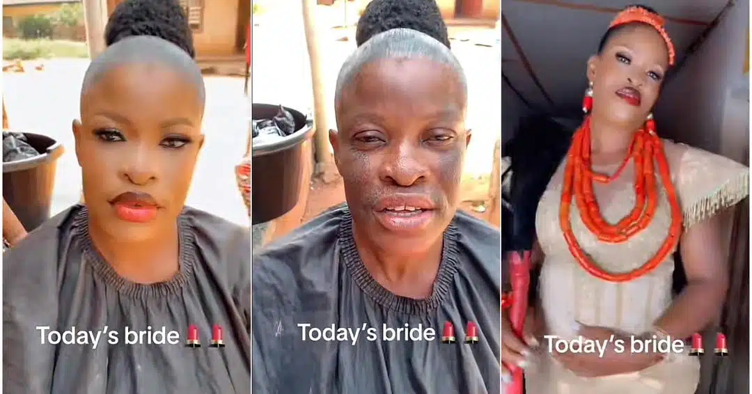 Magical Makeover: Talented Makeup Artist Transforms Bride’s Face on Her Wedding Day