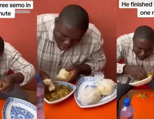 Nigerian Man Claims Victory and ₦10k Prize by Conquering 3 Big Wraps in Under 1 Minute