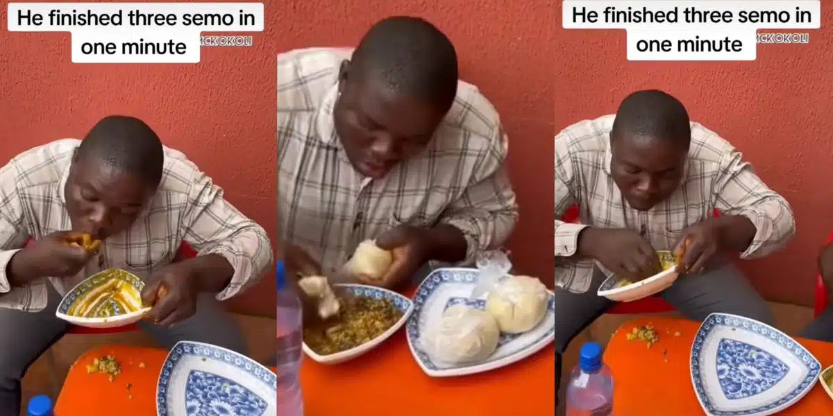 Nigerian Man Claims Victory and ₦10k Prize by Conquering 3 Big Wraps in Under 1 Minute