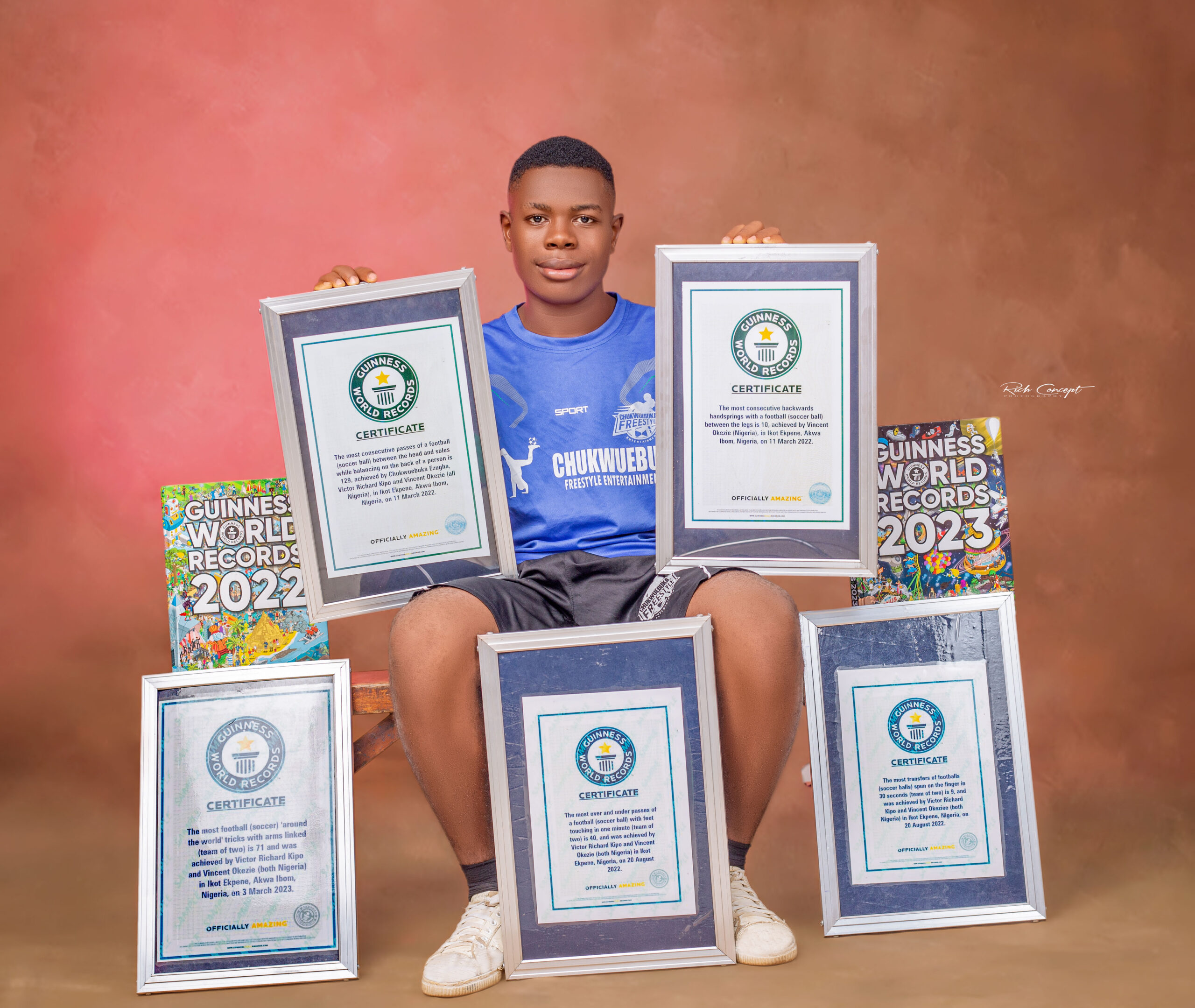 10 Nigerians Who Dared to Attempt Guinness World Records in 2023