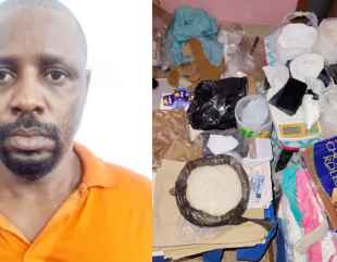 Nigerian National Arrested with a Massive Haul of Drugs in India