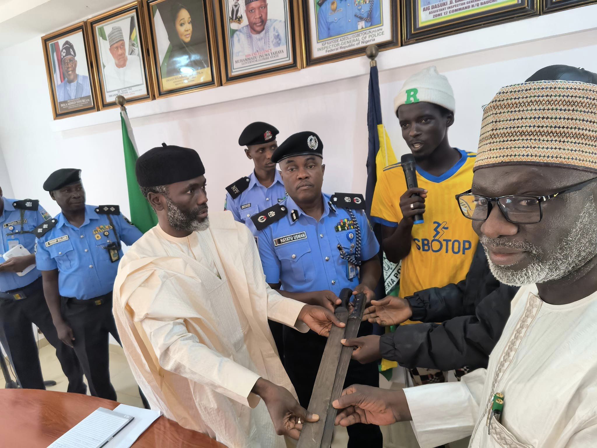 Over 50 ‘Repentant’ Thugs Choose a New Path, Surrender to Police in Gombe