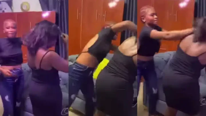 Lady Engages in Physical Confrontation with Bestie Over Alleged Affair with Boyfriend