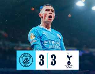 Man City’s Championship Dreams Take a Hit in Thrilling 3-3 Draw Against Tottenham