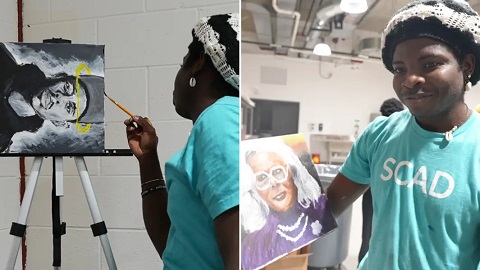 Nigerian Art Student Shatters Decade-Old Guinness World Record with Longest Painting Marathon