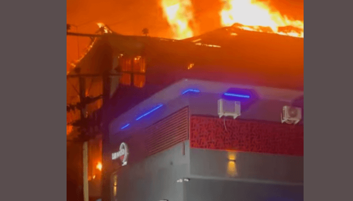 Fire Reportedly Breaks Out at IC World Emporia in Gwarimpa, Abuja (Video)