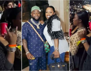 Nigerians drag Chioma after being spotted at Davido’s concert without her twins few months after delivery