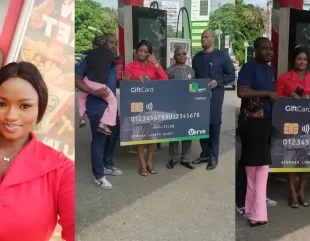 Mummy Zee and Husband Make a Visit to NNPC to Collect N200K Fuel Voucher