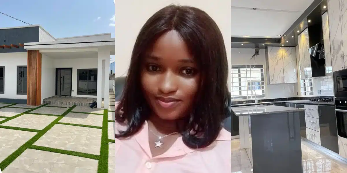 Nigerian woman who woke up 4:50 am to cook for husband promised a 3-bedroom bungalow