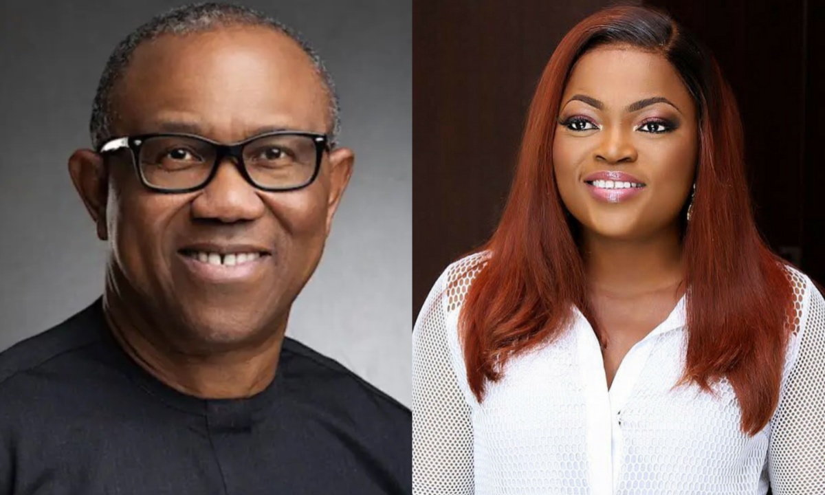 Peter Obi Commends Funke Akindele’s ‘A Tribe Called Judah,’ Acknowledging its Reflection of Challenges Faced by Less-Privileged Nigerians