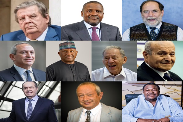 Top 10 Richest Men in Africa as of the Start of 2024