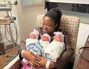 Nigerian Couple Welcomes Triplets After 6 Years of Marriage