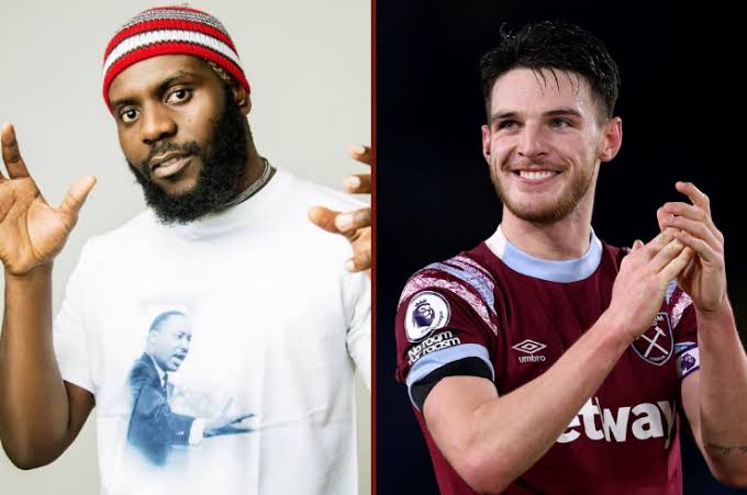Odumodu Blvck’s Declan Rice song coincides with the footballer’s rise -Teezee