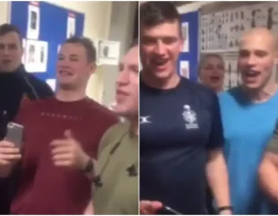 Video of White men singing Nigerian National Anthem passionately goes viral