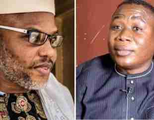 “Release him, he didn’t do anything” – Sunday Igboho pleads with FG for the release of Nnamdi Kanu
