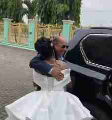 Nigerian Lady Overjoyed as Boss Flies to Nigeria from UK for Her Wedding Ceremony