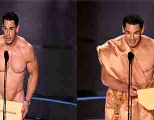 John Cena Strips Naked on Stage to Present ‘Best Costume Award’ at 2024 Oscars