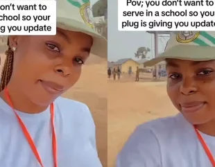 “Pretend like say you be stammerer” — Corps member reveals scope she received to not be posted to a school