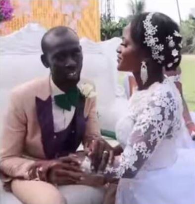 Drama Unfolds at Wedding as Groom Refuses to Kiss Bride, Amusing Guests  (Video)