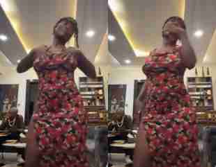 Seun Kuti’s Wife, Yetunde Kuti, Sparks Mixed Reactions with Seductive Dance While He Eats in Viral Video