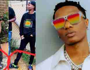 Wizkid and Son, Boluwatife, Share Same Shoes in Viral Photo Amid Davido Feud