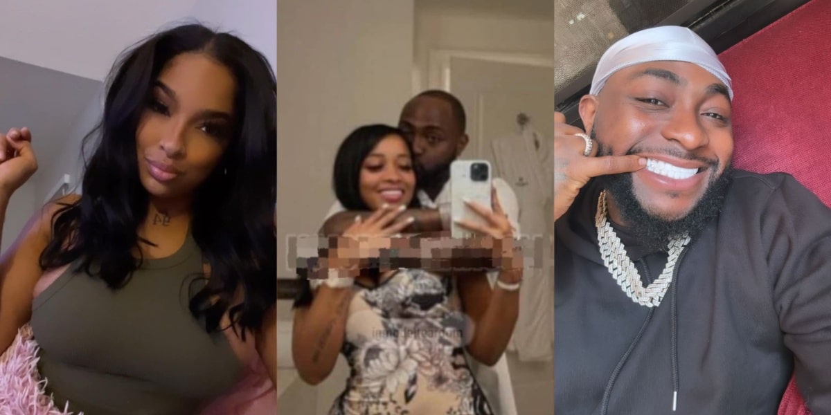 Davido’s Alleged Side Chick, Bonita Maria, Hits Back at Nigerians Criticizing Her, Denies Being the Person in the Photo